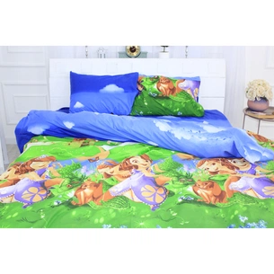 Постільна білизна MirSon Бязь Premium 17-0315 Sophia and the dragon Євро (2200002358835) зображення 1