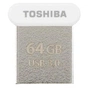 USB флеш накопичувач Toshiba 64GB U364 White USB 3.0 (THN-U364W0640E4) - уменьшенное изображение 1