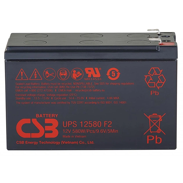 Батарея к ИБП CSB UPS12580 - изображение 1