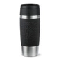 Термокружка Tefal Travel Mug Classic, 360мл, нержавіюча сталь, чорний (N2020210) - зменшене зображення 1