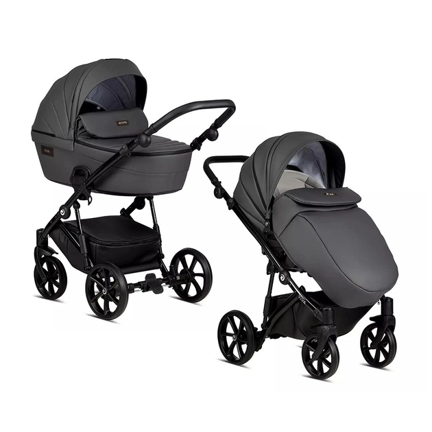 Коляска TUTIS 2 в 1 Viva Leather Shadow grey (1202087) - зображення 1