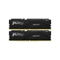 Модуль пам'яті для комп'ютера DDR5 64GB (2x32GB) 4800 MHz FURY Beast Black Kingston Fury (ex.HyperX) (KF548C38BBK2-64) - зменшене зображення 1