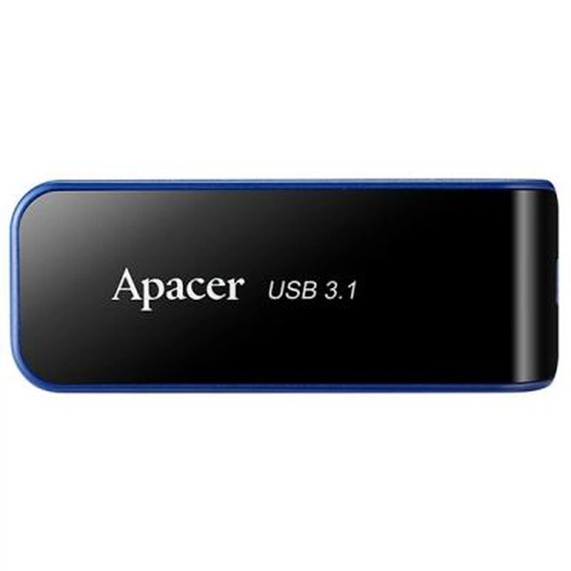 USB флеш накопичувач Apacer 32GB AH356 Black USB 3.0 (AP32GAH356B-1) - зображення 1