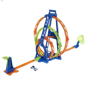 Автотрек Hot Wheels Потрійна петля (HMX37) зображення 1