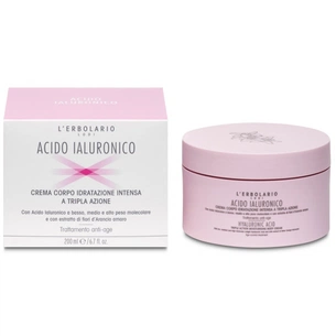 Крем для тіла L'Erbolario з anti-age ефектом Гіалуронова кислота 200 мл (2214010007050) зображення 1