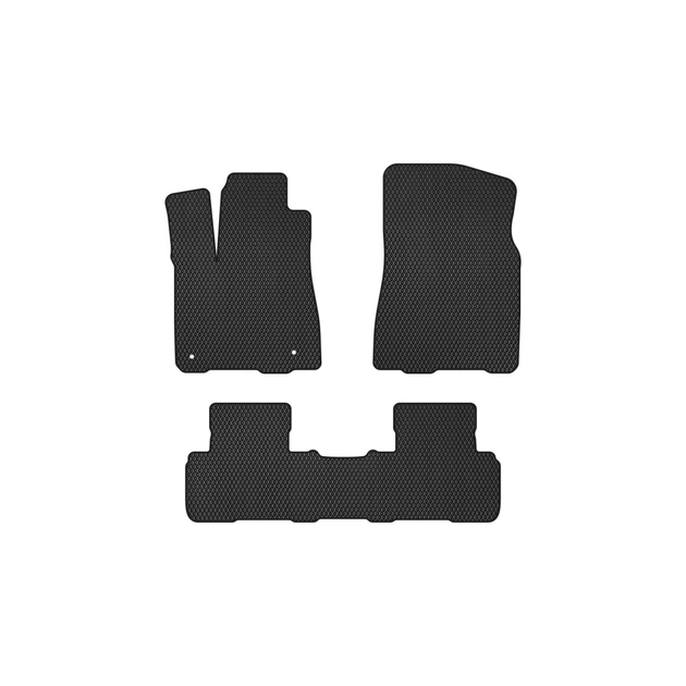 Коврик в салон EVAtech Toyota Highlander (XU50) 7 seats 2013-2016 3 по (TY31051Z3TL2RBB) - изображение 1