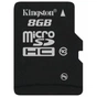Карта пам'яті Kingston 8Gb Class10 w/o Adapte (SDC10/8GBSP) - уменьшенное изображение 1