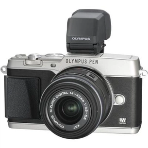 Цифровий фотоапарат Olympus E-P5 14-42 mm Kit + VF4 (V204051SE020) зображення 1