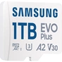 Карта пам'яті Samsung 1TB microSDXC Class UHS-I U3 V30 A2 EVO Plus + SD Adapter (MB-MC1T0SA/EU) - зменшене зображення 2