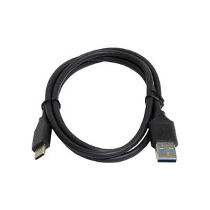 Дата кабель USB 3.0 AM to USB-C 1.0m black Patron (CAB-PN-USB3-TYPEC-1M) зображення 1