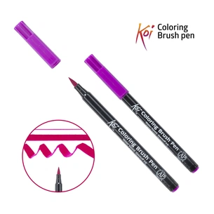 Художній маркер KOI Маркер-пензель акварельний Бордо, 223 (084511393158) зображення 1