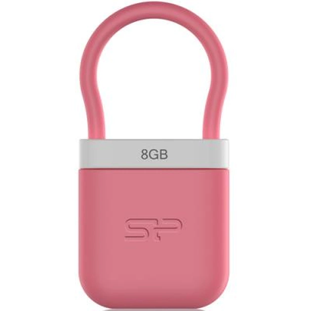USB флеш накопичувач Silicon Power 8Gb Unique 510 pink (SP008GBUF2510V1P) - изображение 1