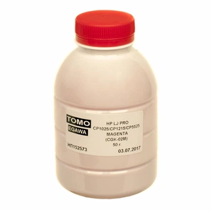 Тонер Tomoegawa HP LJ PRO CP1025/CP1215/CP5525 50g MAGENTA Chemical (CGK-02M-050) зображення 1
