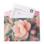 Папка - конверт Buromax А4 на кнопке, PEONY ARABESKI, полупрозрачная, розовая (BM.3943-10) - уменьшенное изображение 2
