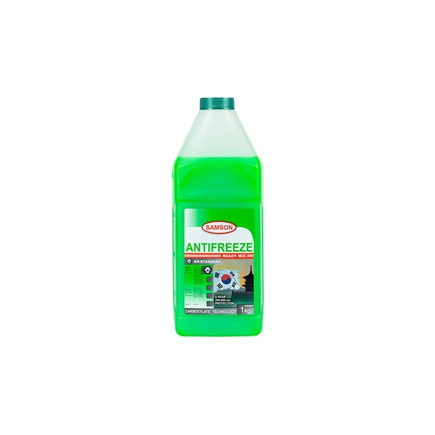 Антифриз SAMSON KR-Standard (-40) 1кг. (зелений) special Korea cars (803399) - зображення 1