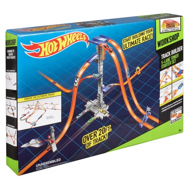 Автотрек Hot Wheels Вежа гонок (BGX86) - изображение 1