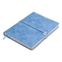 Тижневик Buromax недатований VELOUR, A5, блакитний, штуч.шкіра, 336 сторінок (BM.20770-14) - зменшене зображення 3