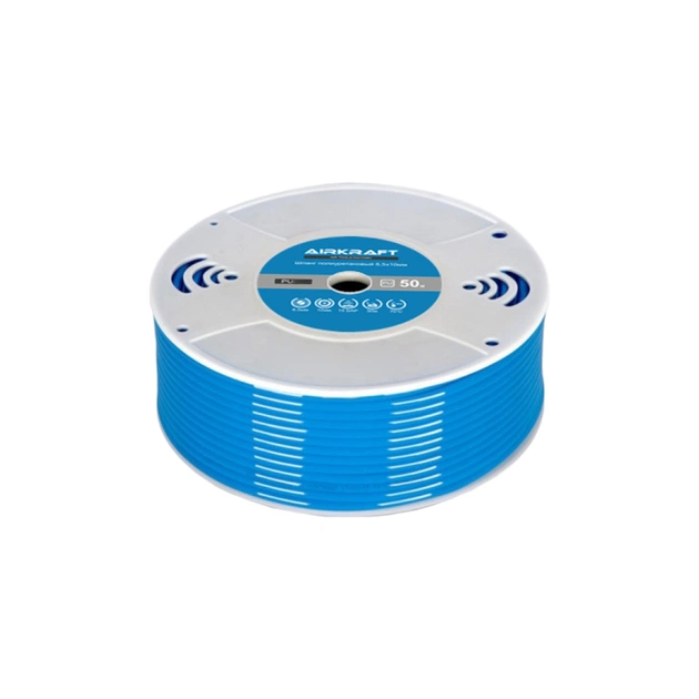 Пневматичний шланг Airkraft поліуретановий у бухті 50м 10*14мм (PU14) - picture 1