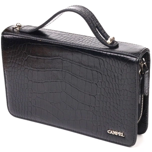 Сумка Canpellini З натуральної шкіри Чорна (21570) зображення 1