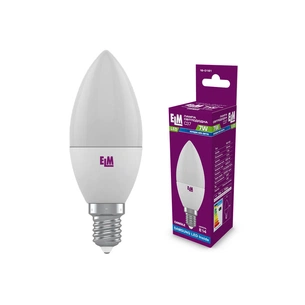 Лампочка ELM C37 7W PA10S E14 4000K (18-0161.) зображення 1