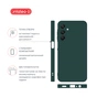 Чохол до мобільного телефона Intaleo Silicone Samsung Galaxy A25 Dark Green (1283126600135) - зменшене зображення 4