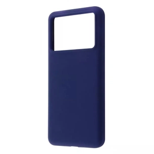 Чохол-накладка Wave Full Silicone Cover для Xiaomi Poco X6 Pro 5G Midnight Blue зображення 1