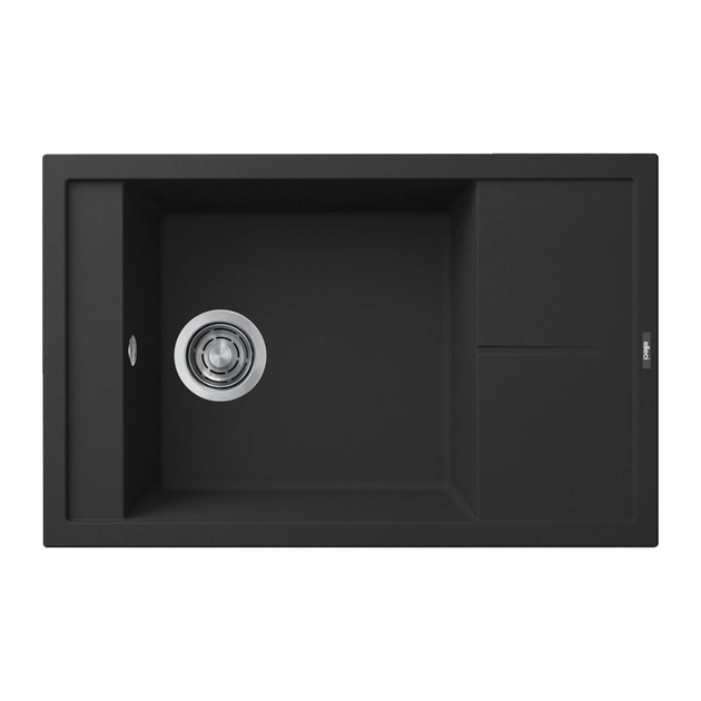 Мийка кухонна Elleci UNICO 305 black K86 - зображення 1