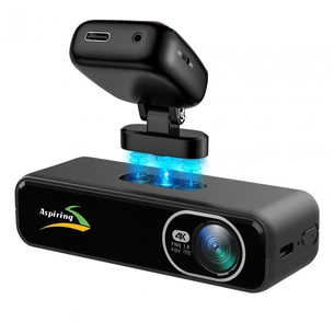 Відеореєстратор Aspiring AT320 UHD 4K Speedcam WiFi GPS (Aspiring AT320 UHD 4K, Speedcam, WiFi, GPS) зображення 1