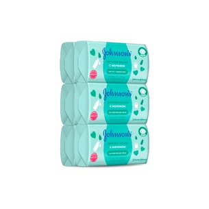 Дитяче мило Johnson’s baby з молоком 90 г х 6 шт. (3574661642826) изображение 1