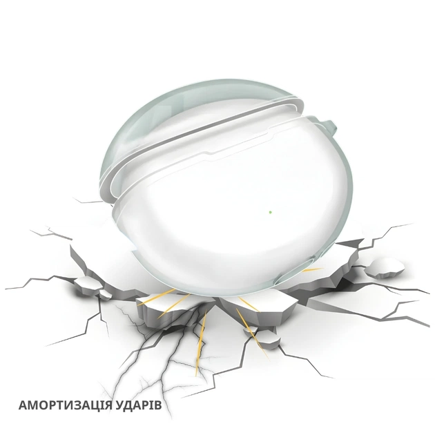 Чохол для навушників BeCover для OPPO Enco Air4 Pro (ETEA1) Transparent (714836) - picture 3