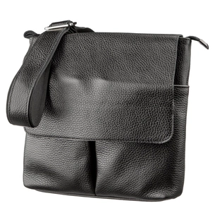 Сумка Shvigel З натуральної шкіри Чорна (11157) зображення 1