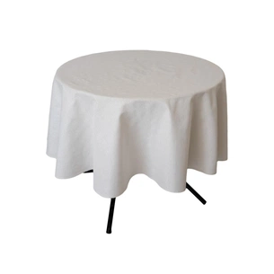 Скатертина Прованс святкова кругла Перлина Silver Dх180 (037606) зображення 1