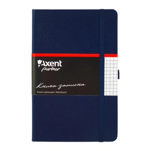 Книга записна Axent Partner, 125*195, 96sheets, square, blue (8201-02-А) зображення 1