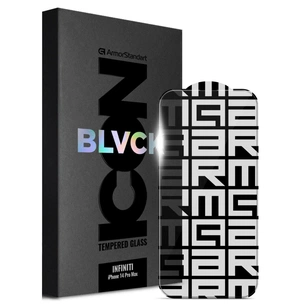 Скло захисне Armorstandart Infinity Black Icon 2.75D Apple iPhone 14 Pro Max (ARM73954) зображення 1