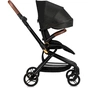 Коляска MoMi Adelle, чорна з золотом (WOSP00034) - зменшене зображення 4