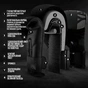 Боксерські рукавички PowerPlay 3086 Matt Challenger Чорні 10 унцій (PP_3086_10oz_Black) - зменшене зображення 9