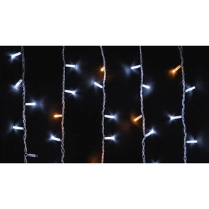 Гірлянда Delux ICICLE 108LED 2x1 м Жовтий flash Білий/Білий IP44 (90015177) зображення 1