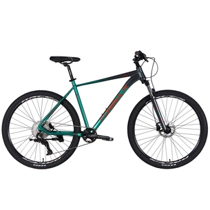 Велосипед Formula 29" ZEPHYR 1.0 HDD рама-21" AL 2026 темно-сріблястий з зеленим (OPS-FR-29-453) изображение 1