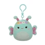 Мягкая игрушка Squishmallows на клипсе - Бабочка Рейна 9 см (SQCP00181) - уменьшенное изображение 1
