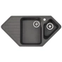 Мийка кухонна GRANADO IBIZA grafito (gr1809) - зменшене зображення 1