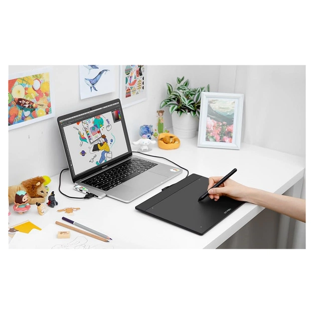 Графический планшет XP-Pen Deco Fun Black (Deco Fun L_BK) - изображение 5