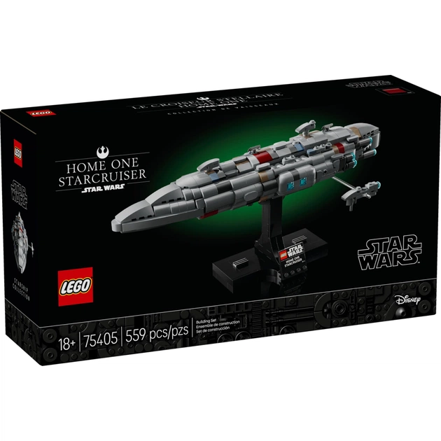 Конструктор LEGO Star Wars Зоряний крейсер Дім один (75405) - зображення 1