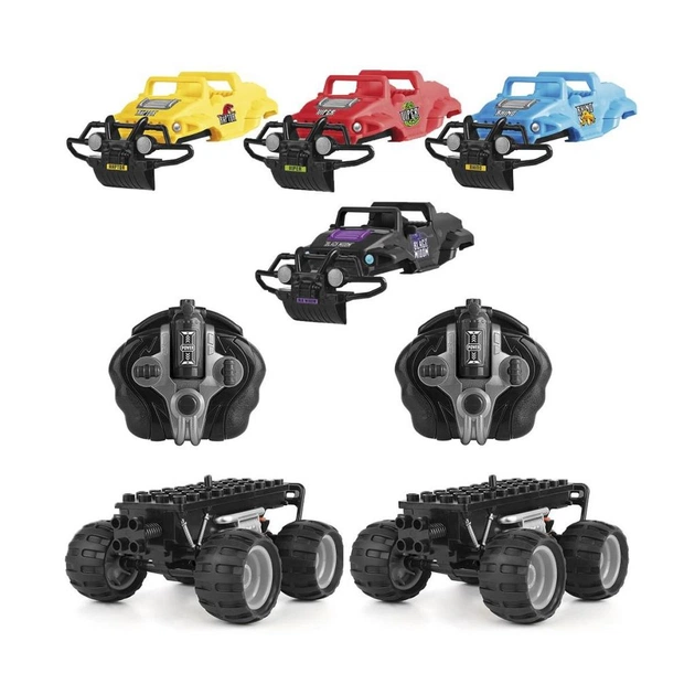 Радіокерована іграшка Monster Smash-Ups CRASH CAR – БИТВА КОМАНД 2 моделі, 4 корпуси, акум. (TY6007) - зображення 1