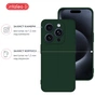 Чохол до мобільного телефона Intaleo SoftShell Apple iPhone 15 Pro Dark Green (1283126585333) - зменшене зображення 3