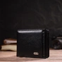 Гаманець Canpellini З натуральної шкіри Чорний (21875) - зменшене зображення 8