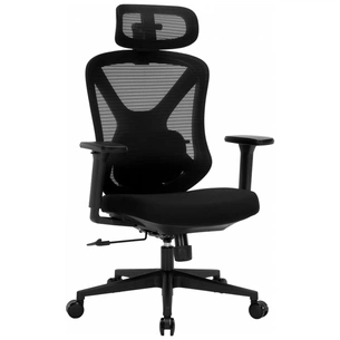 Офісне крісло GT Racer B-5759 Black/Black зображення 1