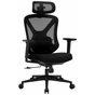 Офісне крісло GT Racer B-5759 Black/Black - зменшене зображення 1