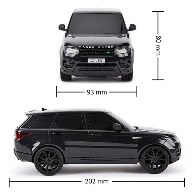 Радіокерована іграшка KS Drive Land Range Rover Sport 1:24, 2.4Ghz чорний (124GRRB) - picture 6