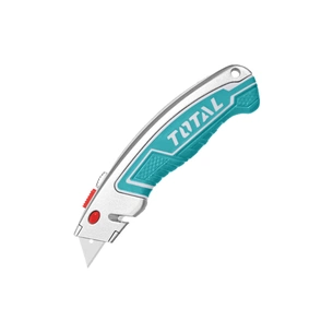 Ніж монтажний Total THT5126128 висувне лезо 61x19мм, довжина 180мм. (THT5126128) зображення 1