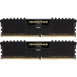 Модуль пам'яті для комп'ютера DDR4 16GB (2x8GB) 3600 MHz Vengeance LPX Black Corsair (CMK16GX4M2D3600C18) зображення 1